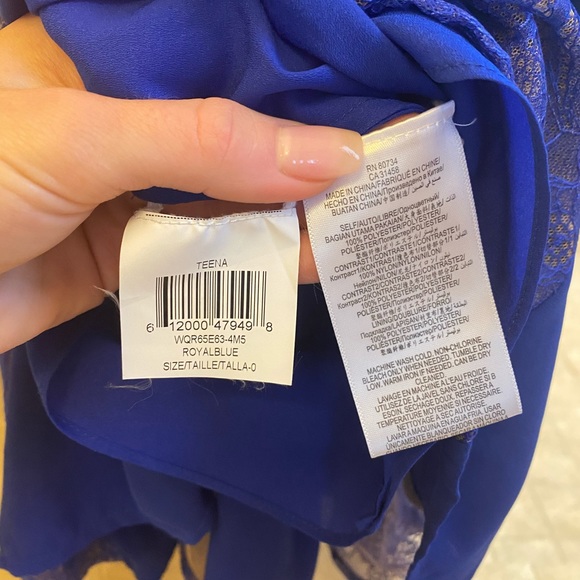 BCBGMAXAZRIA Teena Dress in Royal Blue 💙 - Picture 6 of 6